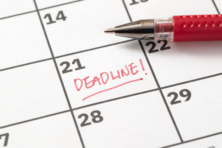 Calendar showing tax and compliance deadlines for tradies, including super payments, payroll finalisation, BAS and TPAR.